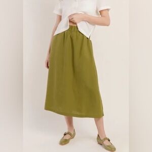 Tradlands Meadow Linen Skirt (XXS)